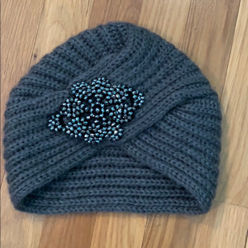 Warm Bejeweled Hat